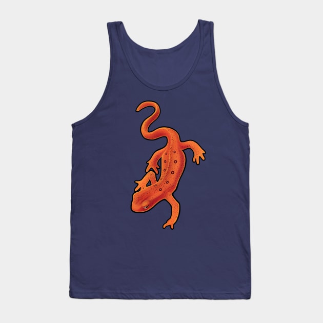 Red Spotted Newt 1 Tank Top by DoomedDreamer